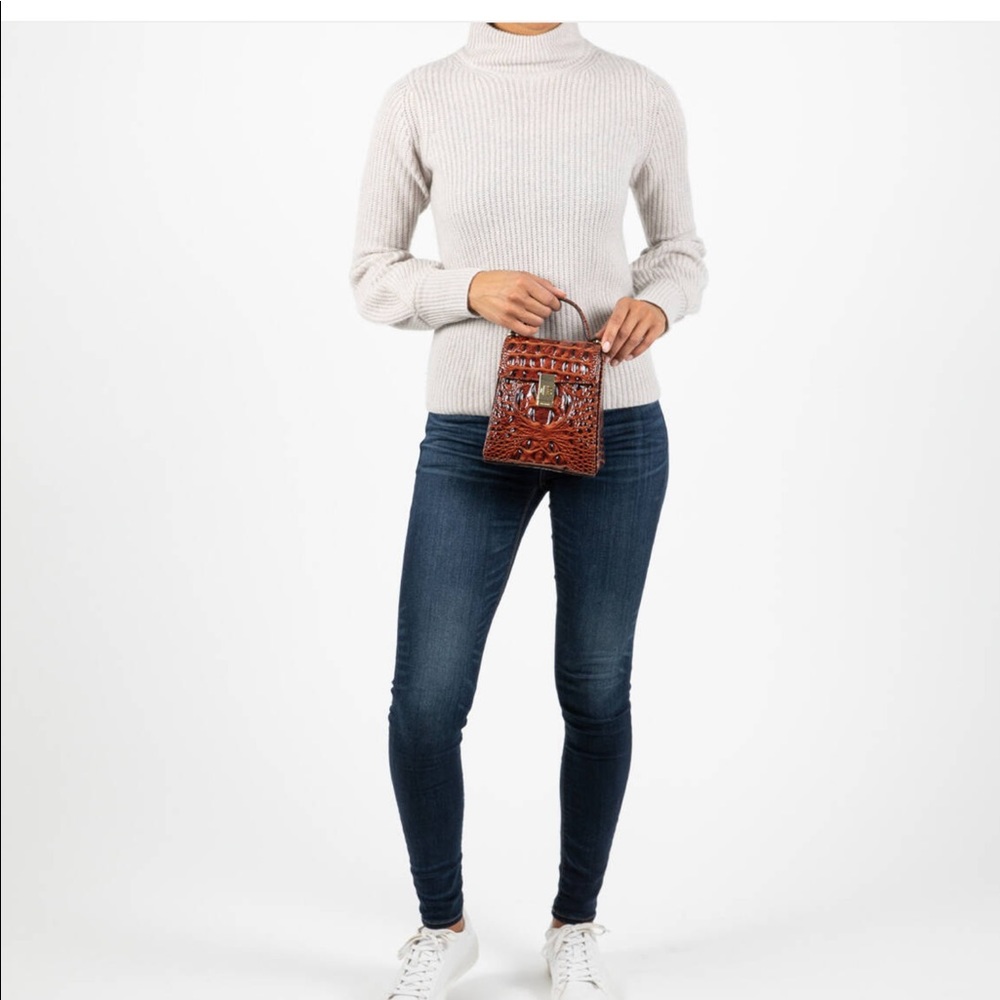 Brahmin Midge Satchel Crossbody Bag NWOT - Picture 7 of 9